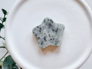 Mini Flat Star Crystal Carving