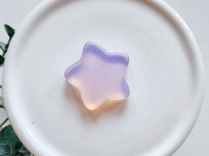 Mini Flat Star Crystal Carving