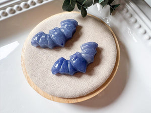 Mini Flying Bat Crystal Carving