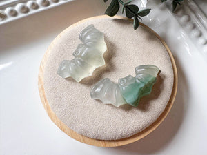 Mini Flying Bat Crystal Carving