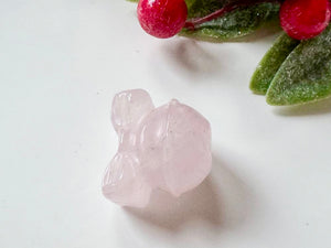 Mini Holiday Jingle Bell Crystal Carving