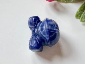 Mini Holiday Jingle Bell Crystal Carving