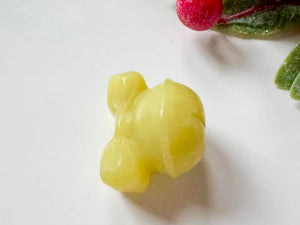 Mini Holiday Jingle Bell Crystal Carving