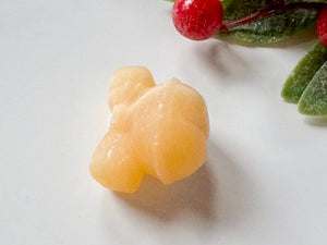 Mini Holiday Jingle Bell Crystal Carving