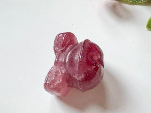 Mini Holiday Jingle Bell Crystal Carving