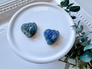 Mini Labradorite Flat Back Carvings
