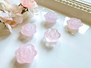 Mini Lotus Crystal Carving