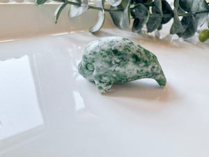 Mini Manatee Crystal Carving