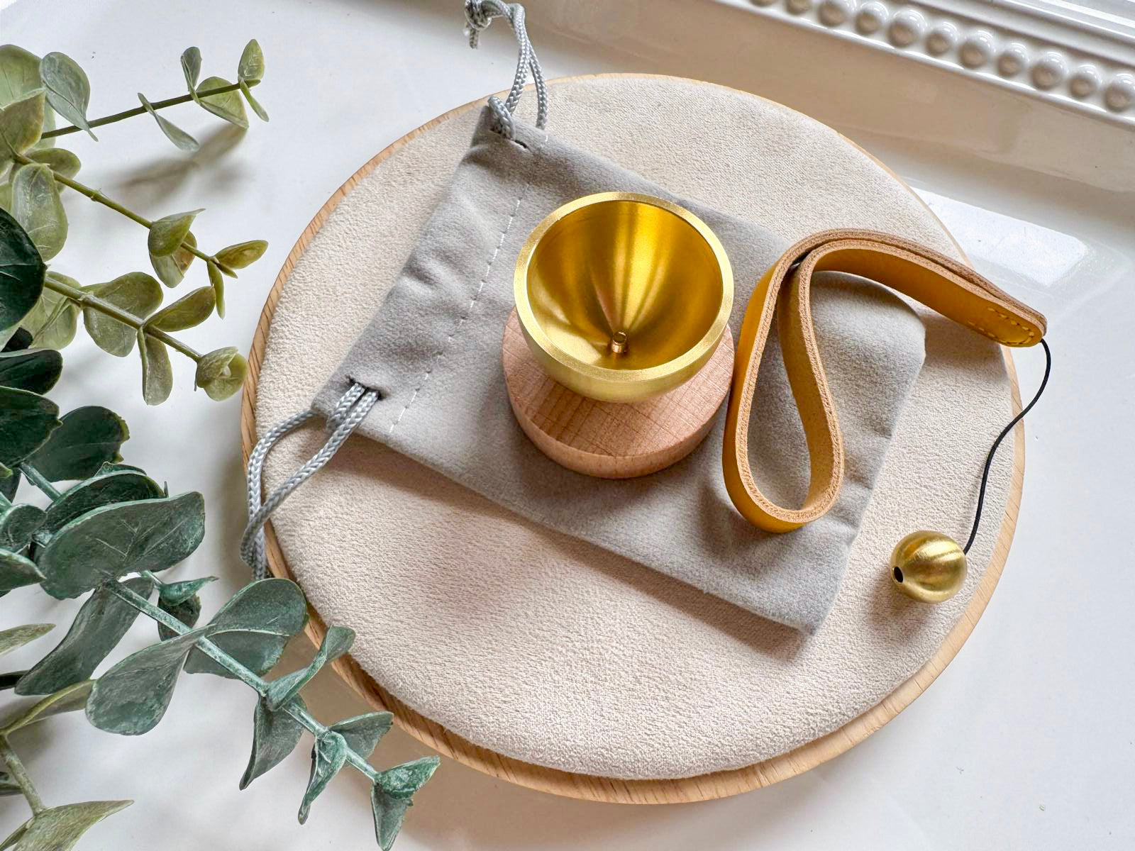 Mini Singing Bowl Chime with Bag