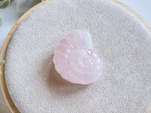 Mini Spiral Shell Crystal Carving