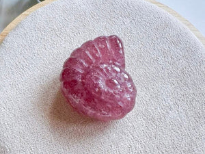 Mini Spiral Shell Crystal Carving
