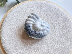 Mini Spiral Shell Crystal Carving