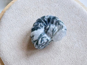 Mini Spiral Shell Crystal Carving