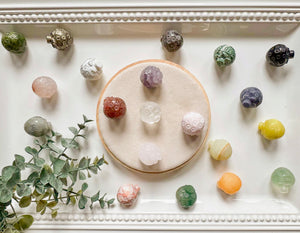 Mini Strawberry Crystal Carving