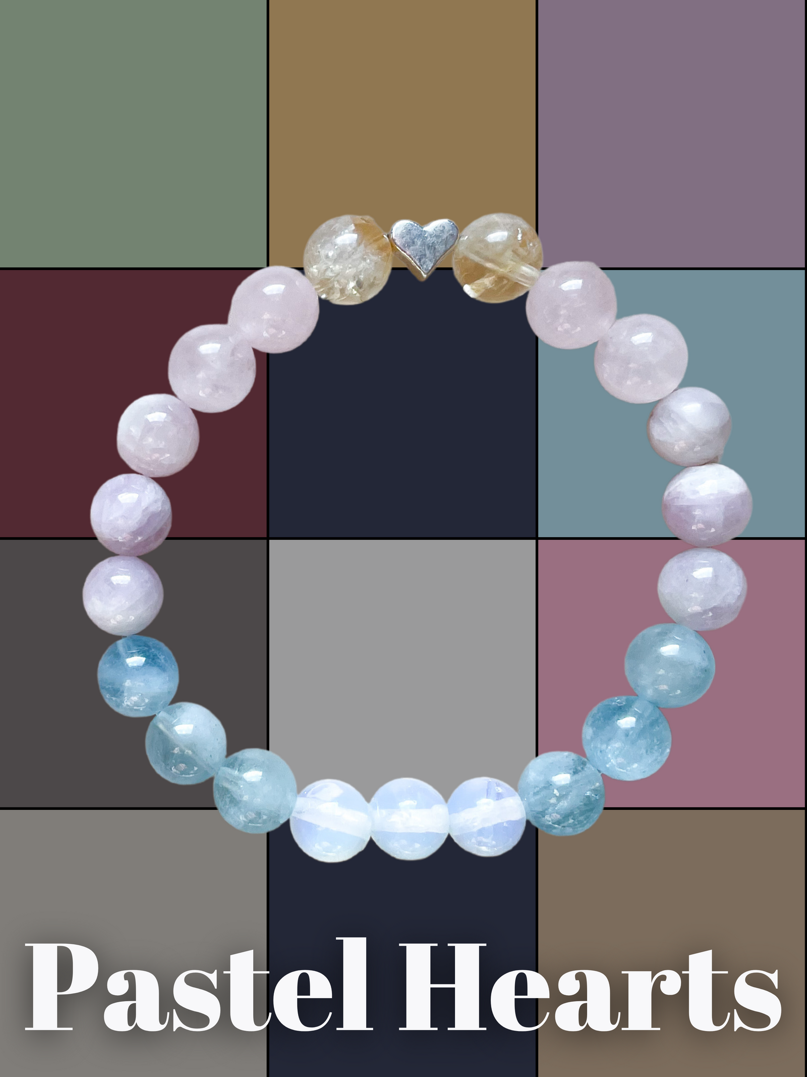 Moments Bracelet Collection - Pastel Hearts 