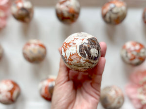Money Agate Sphere