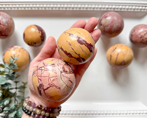Mookaite Jasper Sphere || Morocco

