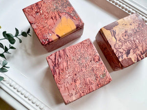 Mookaite Jasper Square Box || Morocco