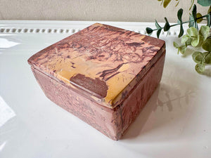 Mookaite Jasper Square Box || Morocco