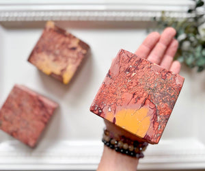 Mookaite Jasper Square Box || Morocco