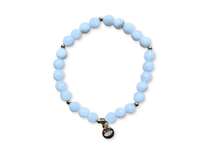 Moonstone Evil Eye Beaded Bracelet || Reiki Infused