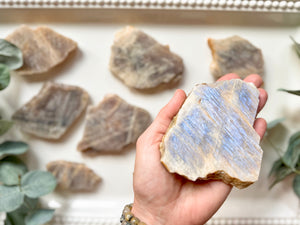 Moonstone & Sunstone Mix Slab Raw Polished