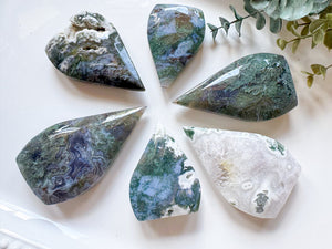 Moss Agate Flame