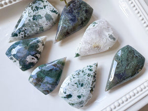 Moss Agate Flame