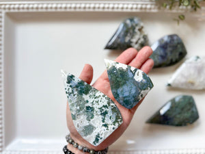Moss Agate Flame