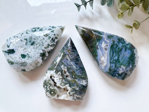 Moss Agate Flame
