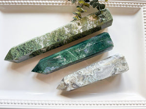 Moss Agate Point || Large