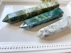 Moss Agate Point || Large