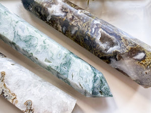 Moss Agate Point || Large