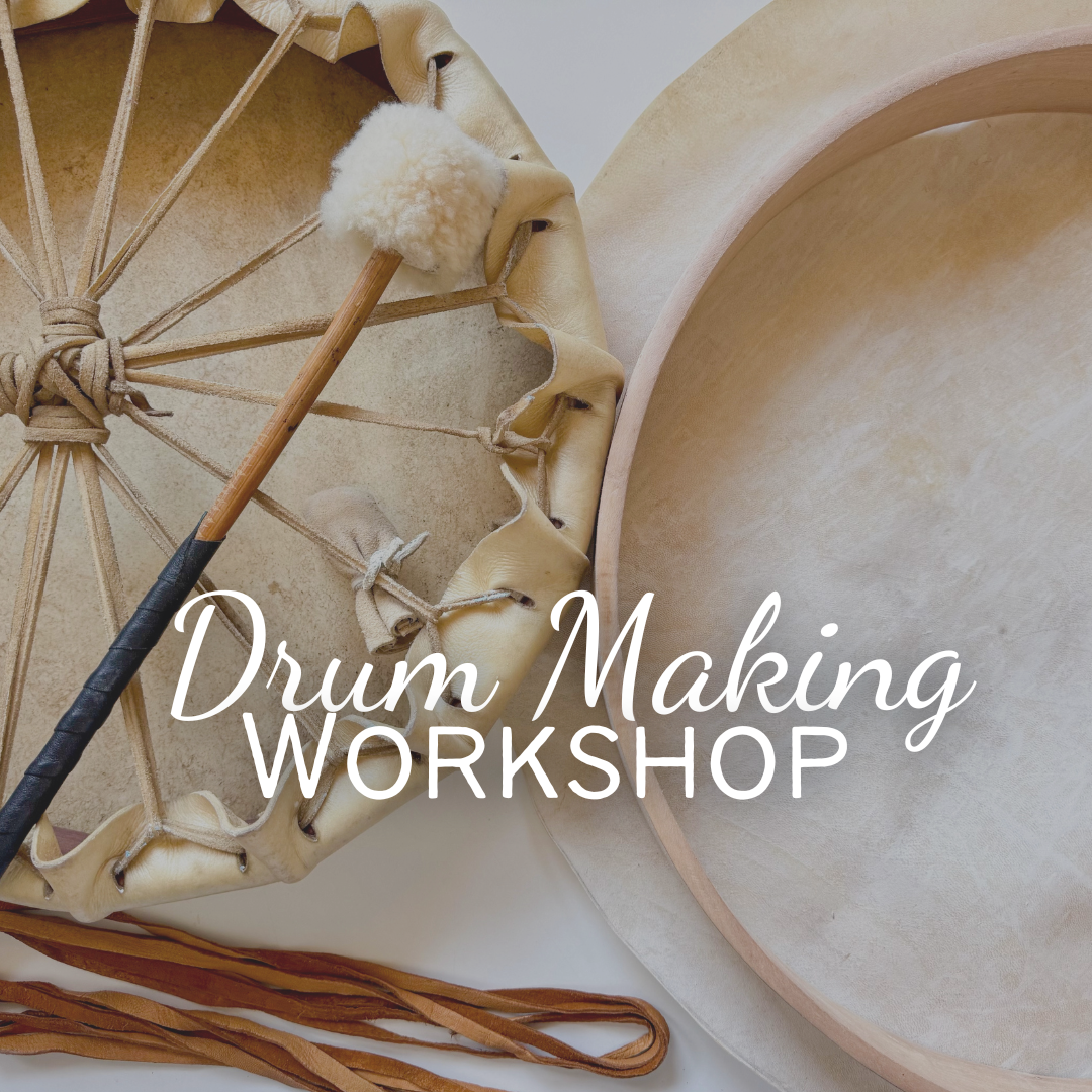 Drum Making Workshop with Mr. Charging Crow