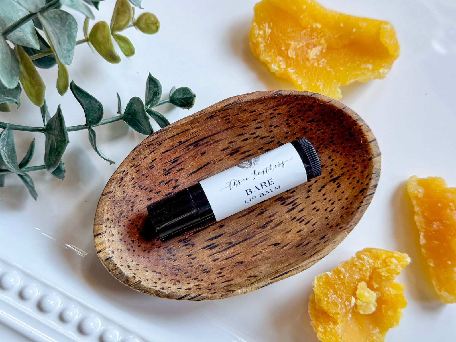Natural Hydrating Lip Balm - Three Feathers Apothecary