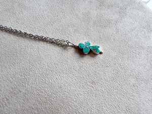 Navajo Native American Turquoise Pendant || Sterling Silver Handmade