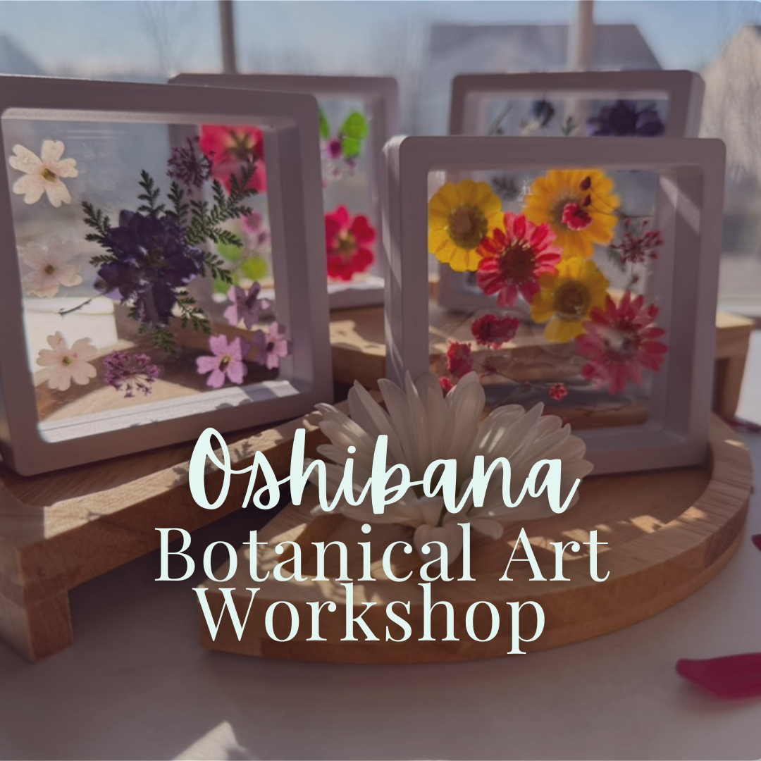 Oshibana Botanical Art Workshop - Friday, April 25 6pm-7pm
