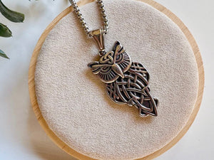 Owl Necklace || Stainless Steel