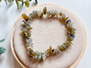 Crystal Chip Bracelet