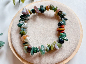 Crystal Chip Bracelet