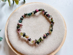 Crystal Chip Bracelet