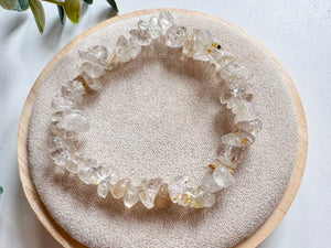 Crystal Chip Bracelet