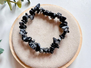 Crystal Chip Bracelet