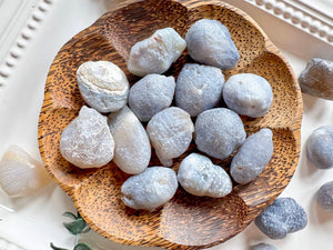 Panda Agate Tumbled Stone