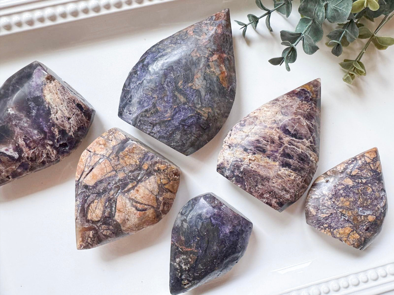 Petrified Fluorite Root Flame