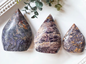 Petrified Fluorite Root Flame