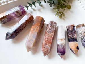 Petrified Fluorite Root Point