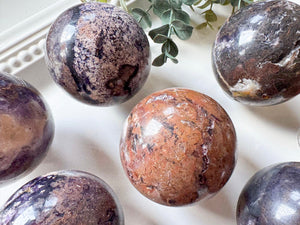 Petrified Fluorite Root Sphere