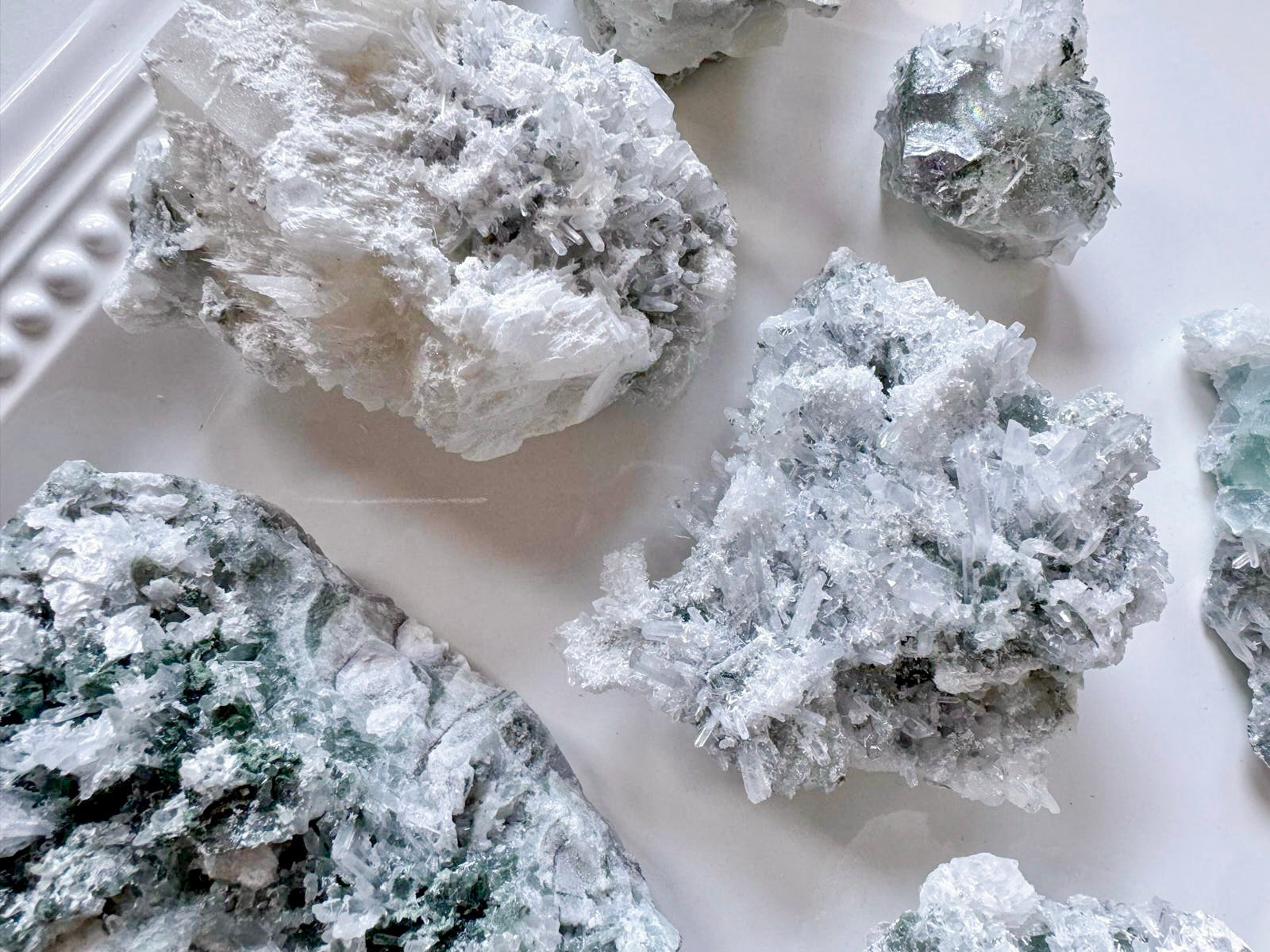 Phantom Fluorite with Calcite || UV Reactive