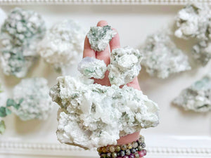Phantom Fluorite with Calcite || UV Reactive